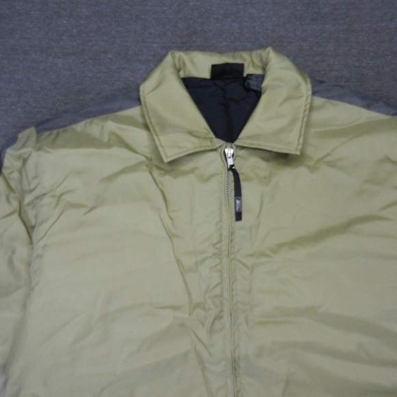 Quicksilver Jacket Mens Size Medium Insulated Nylon Bomber Collared Mock Neck - Picture 10 of 12